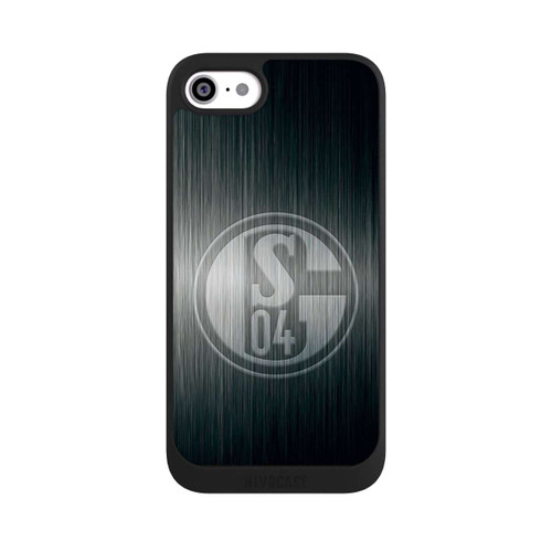 Apple iPhone SE (2020) NIVOpure Schalke 04 Metall Look