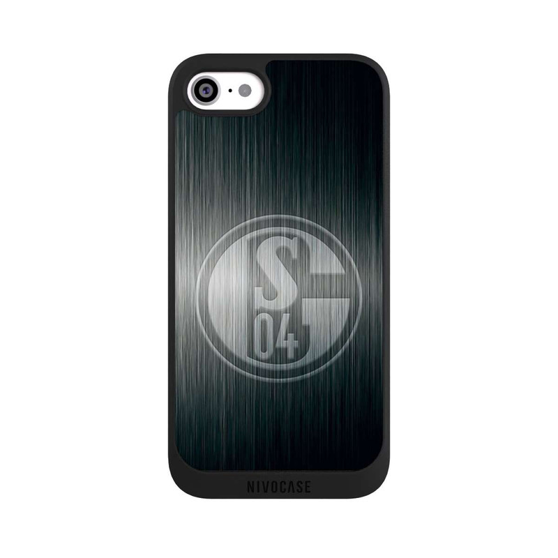 iPhone SE 2020 NIVOpure Schalke 04 Metall Look