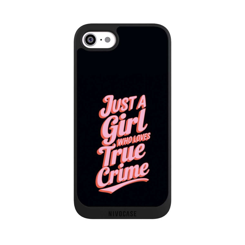 iPhone SE 2020 NIVOpure Just a Girl Who Loves True Crime
