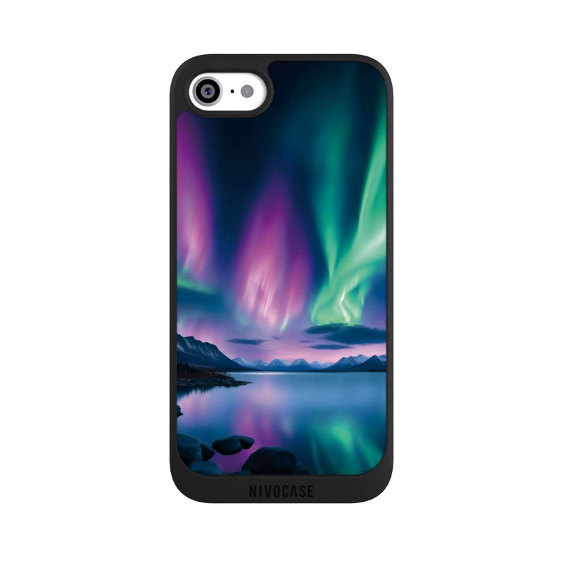 iPhone SE 2020 NIVOpure Aurora Borealis Nordlichter
