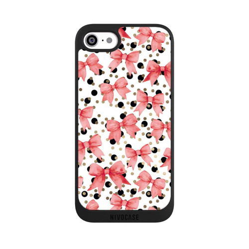 Apple iPhone SE (2020) NIVOpure Red Bows and Polka Dots