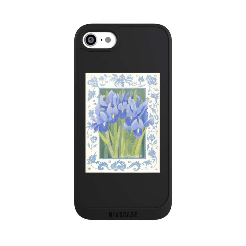 iPhone SE 2020 NIVOpure Blue Iris, by Jennifer Abbott