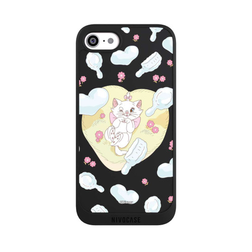 Apple iPhone SE (2020) NIVOpure Aristocats Marie Hearts Yellow Transparent