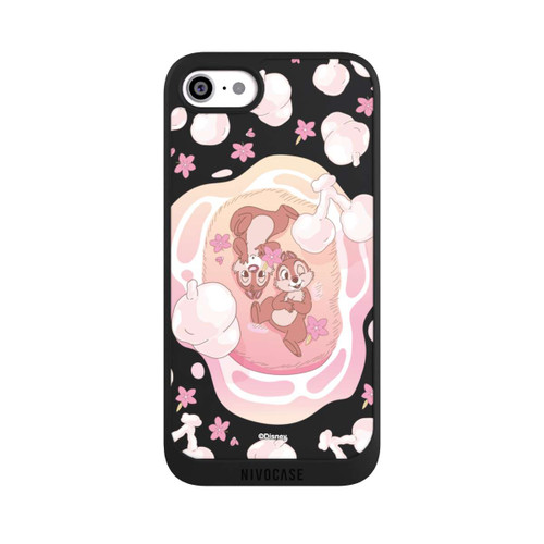 Apple iPhone SE (2020) NIVOpure Chip and Dale Pink Transparent
