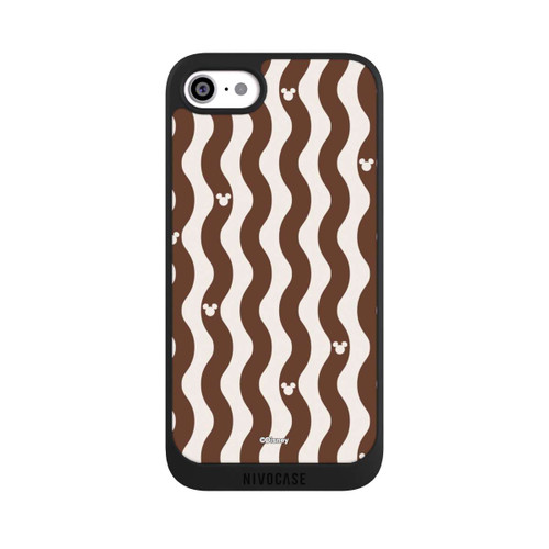 Apple iPhone SE (2020) NIVOpure Mickey Mouse Brown Pattern Waves