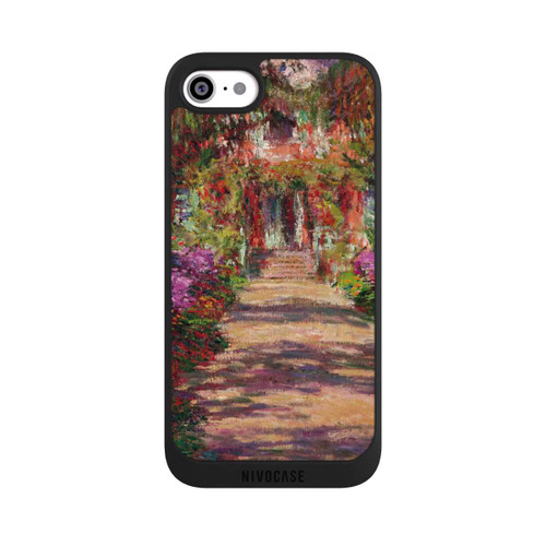 Apple iPhone SE (2020) NIVOpure Eine Allee in Monets Garten in Giverny by Claude Monet