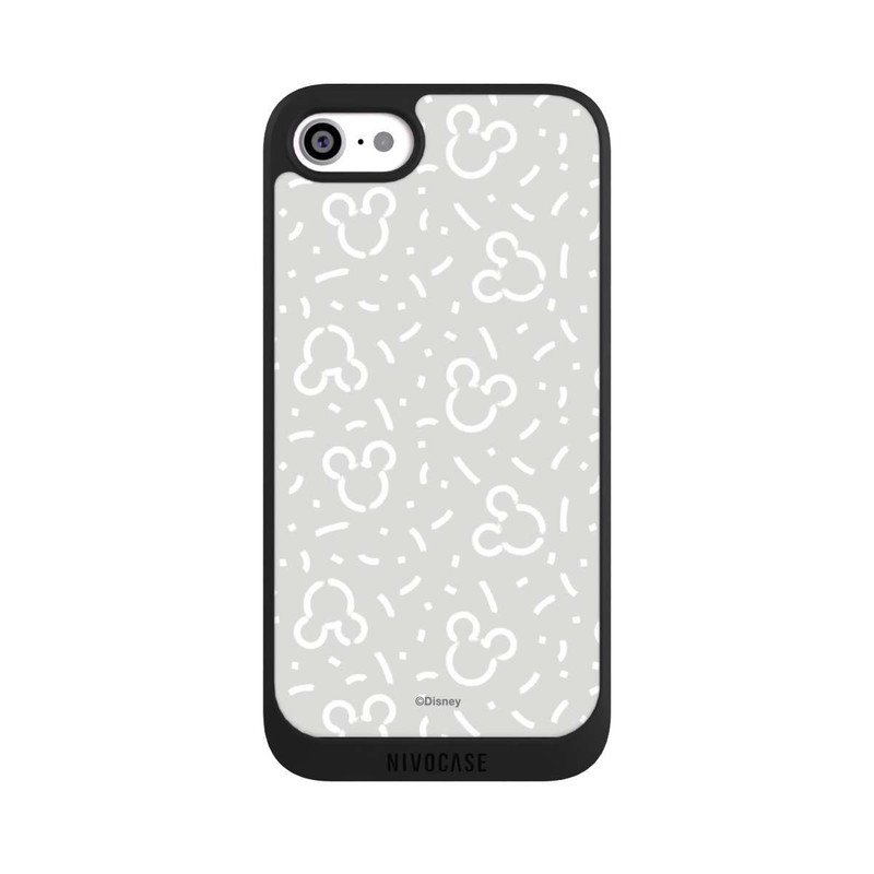 iPhone SE 2020 NIVOpure Disney Mickey Icon Pattern Grey