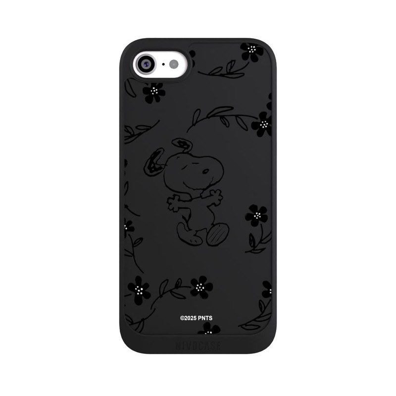 iPhone SE 2020 NIVOpure Snoopy und Flowers Transparent