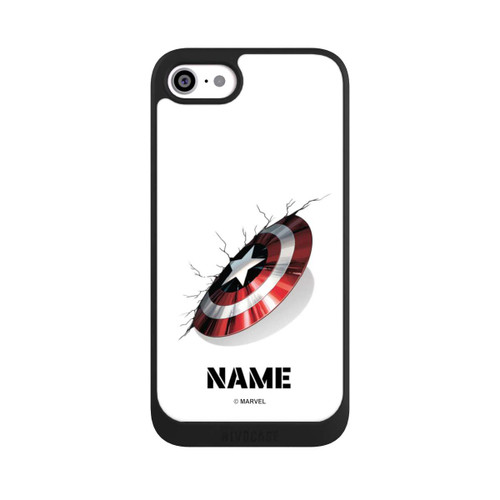 Apple iPhone SE (2020) NIVOpure Captain America Shield Personalisierbar