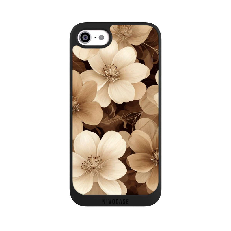 iPhone SE 2020 NIVOpure Naturfarbene Negativblumen mit KI