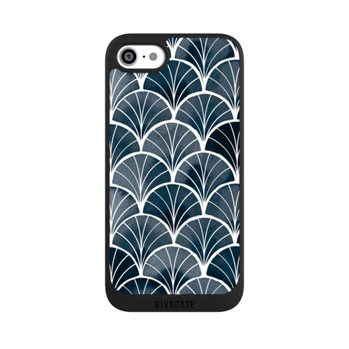 Apple iPhone SE (2020) NIVOpure Botanische Brise Art Deco Grau
