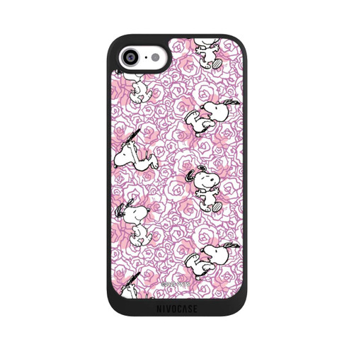 Apple iPhone SE (2020) NIVOpure Peanuts Pink Roses Pattern