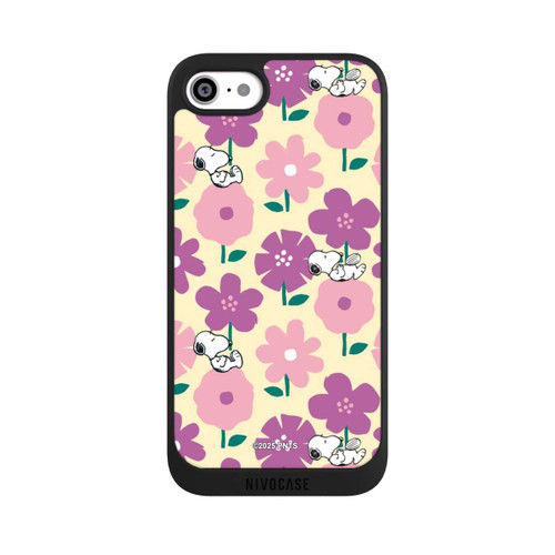 Apple iPhone SE (2020) NIVOpure Peanuts Flower Pattern Yellow