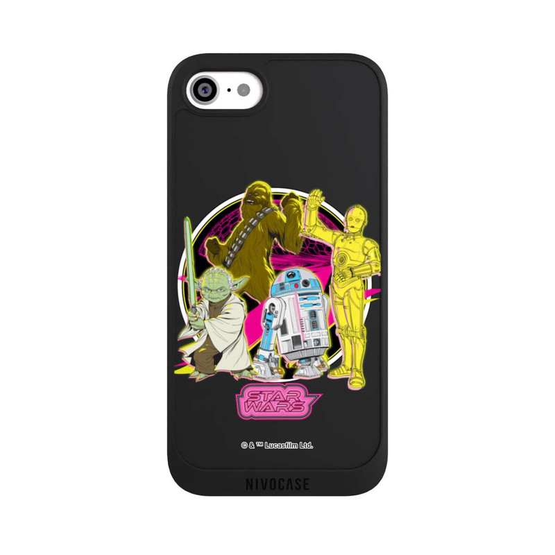 iPhone SE 2020 NIVOpure Star Wars Heroes Neon