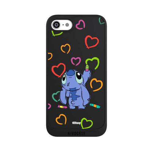 Apple iPhone SE (2020) NIVOpure Stitch Draws a Heart Transparent