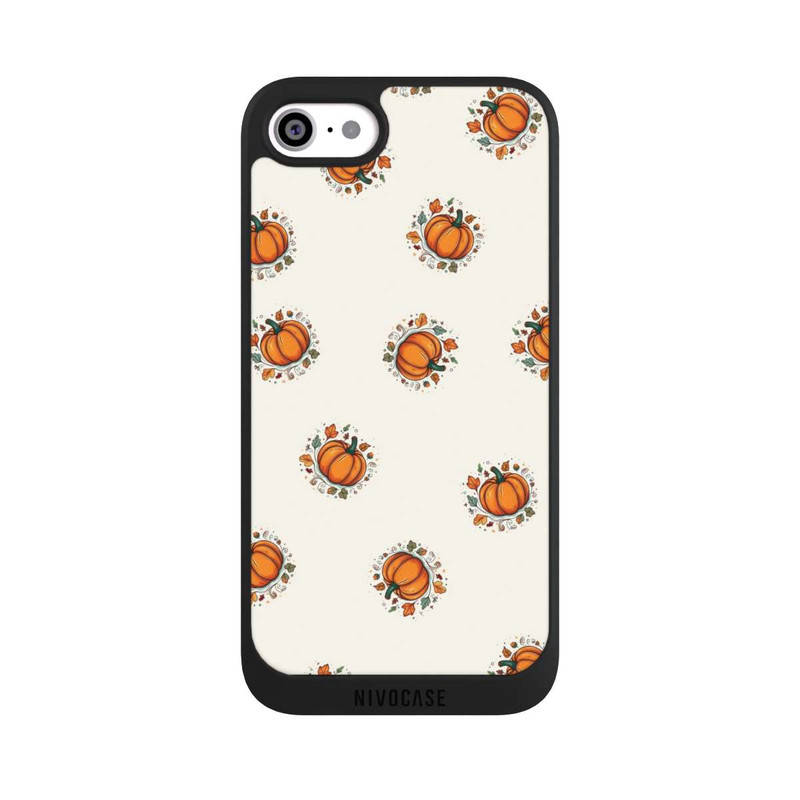 iPhone SE 2020 NIVOpure Pumpkin pattern beige
