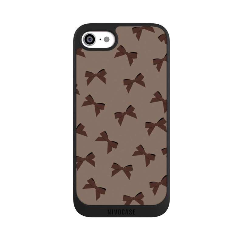 iPhone SE 2020 NIVOpure Christmas Bow Pattern