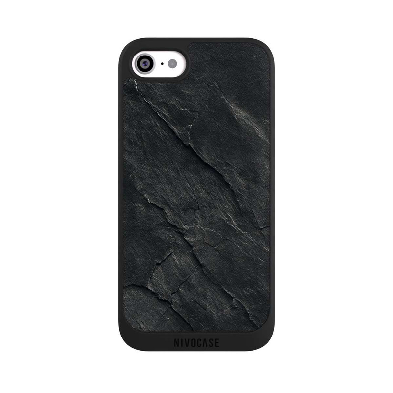 iPhone SE 2020 NIVOpure Dark Grey Slate Look