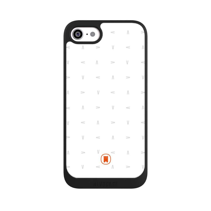 iPhone SE 2020 NIVOpure Nivocase Pattern White Grey