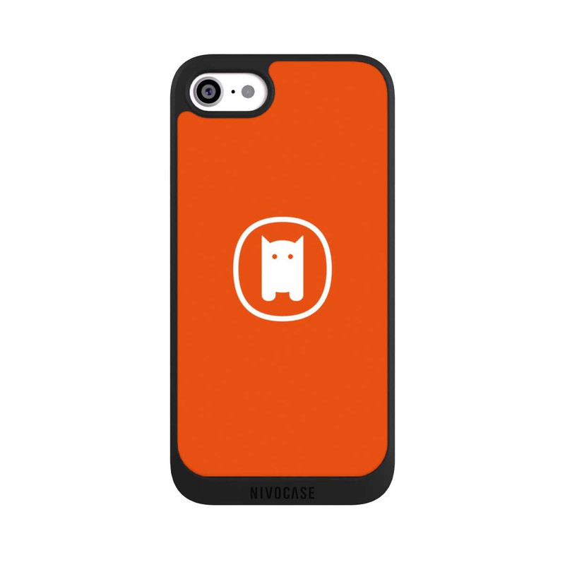 iPhone SE 2020 NIVOpure Nivocase Logo Orange