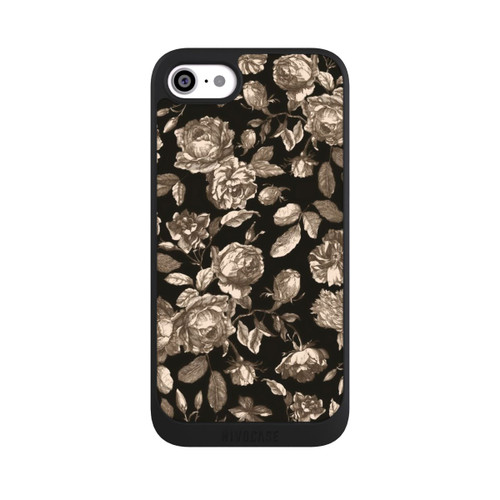 Apple iPhone SE (2020) NIVOpure Leinwand dunkle Blumen