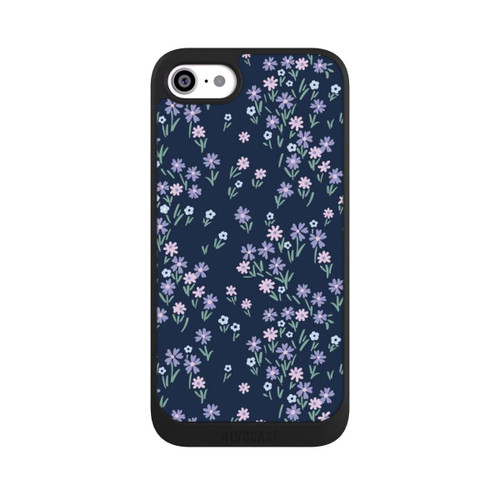 Apple iPhone SE (2020) NIVOpure Dark Blue Floral Theme