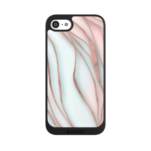 Apple iPhone SE (2020) NIVOpure Soft Waves Gold Rose Gold