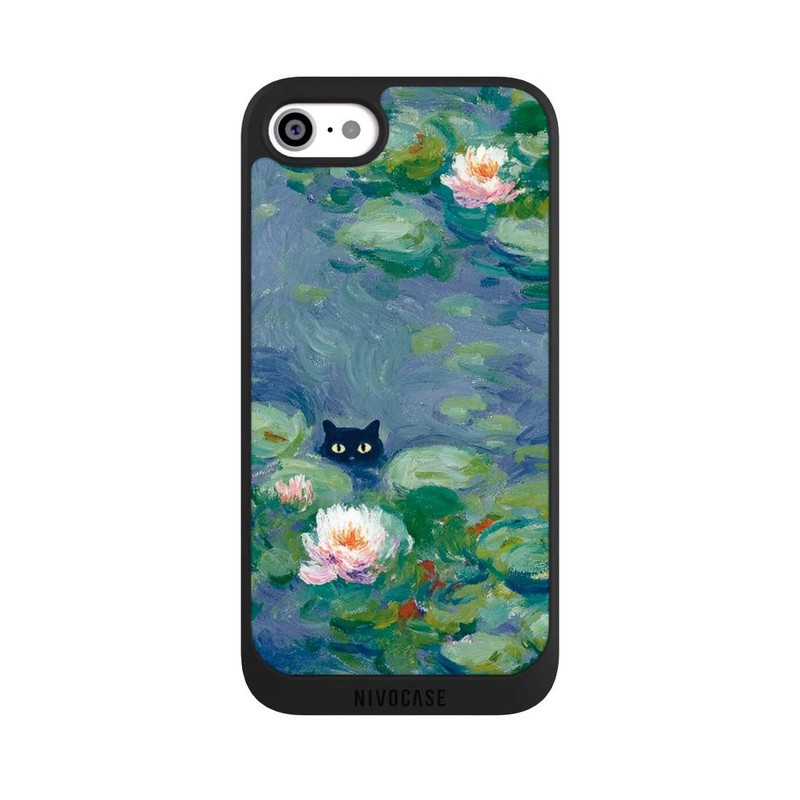 iPhone SE 2020 NIVOpure Chat dans l'Étang Peinture