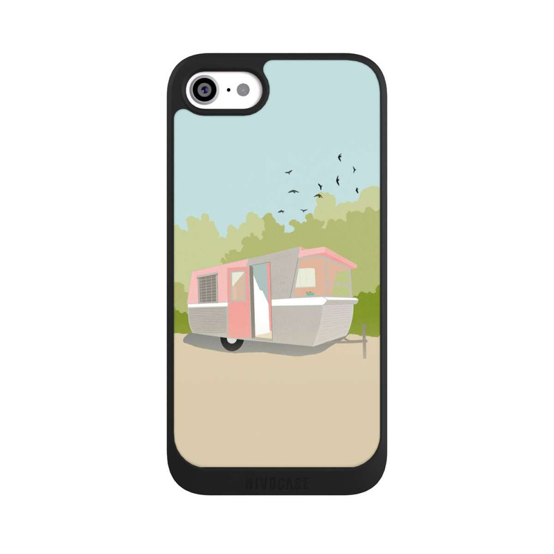 iPhone SE 2020 NIVOpure Retro Glamping by Roberta Murray