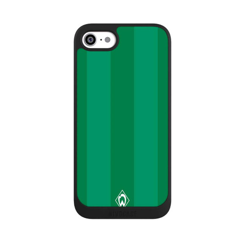 Apple iPhone SE (2020) NIVOpure Werder Bremen Grün gestreift