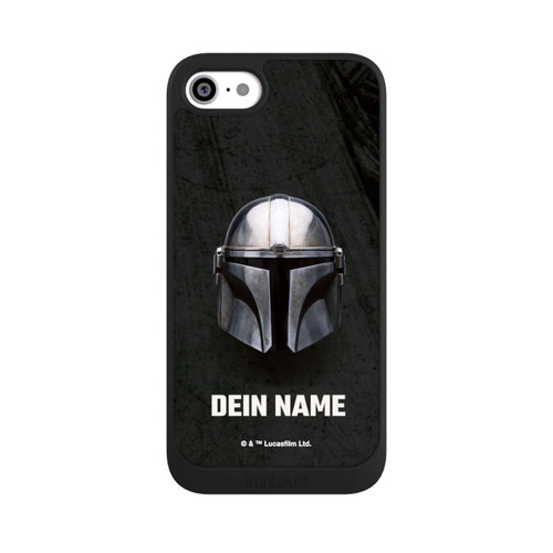 Apple iPhone SE (2020) NIVOpure Star Wars Mandalorian Black Helmet customisable