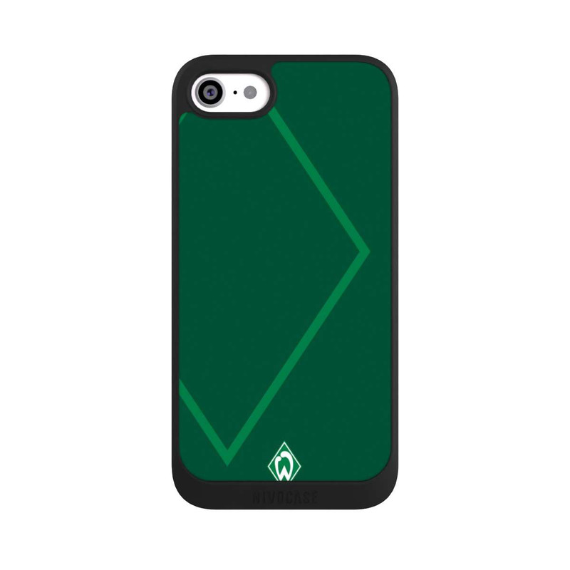iPhone SE 2020 NIVOpure Werder Grün Rautenelement