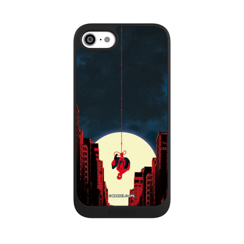 Apple iPhone SE (2020) NIVOpure Spider-Man Marvel between Skyscrapers