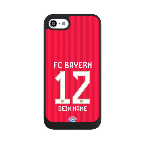 Apple iPhone SE (2020) NIVOpure FC Bayern München Trikot Personalisierbar 26-27