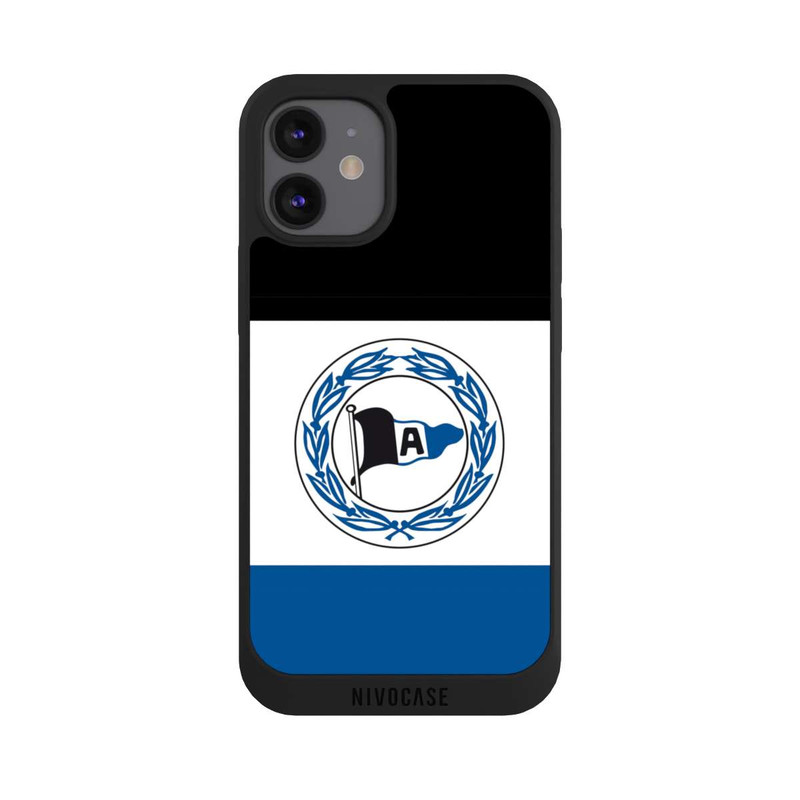 iPhone 12 mini NIVOpure Arminia Bielefeld Schwarz Weiss Blau