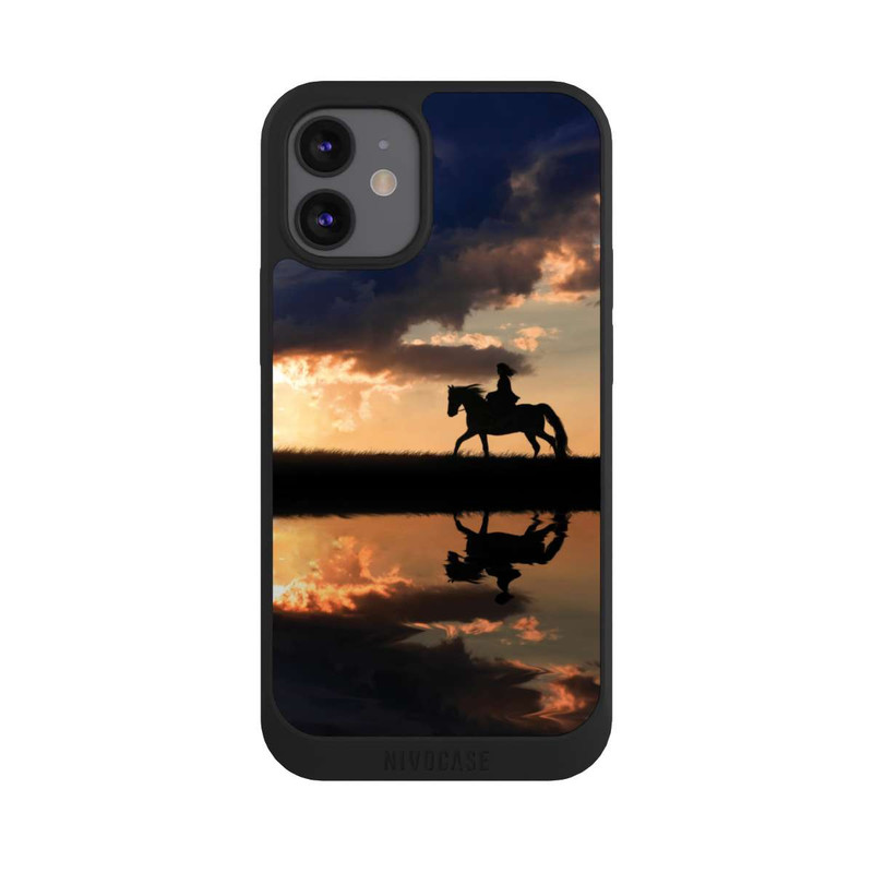 iPhone 12 mini NIVOpure Ausritt im Sonnenuntergang