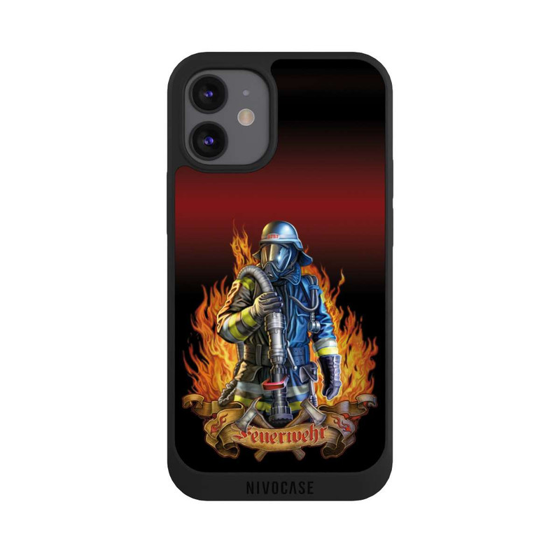 iPhone 12 mini NIVOpure Feuerwehr Zeichnung