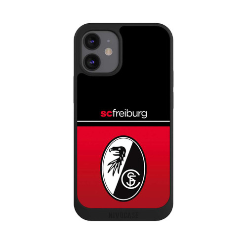 Apple iPhone 12 mini NIVOpure SC Freiburg - Schwarz Rot