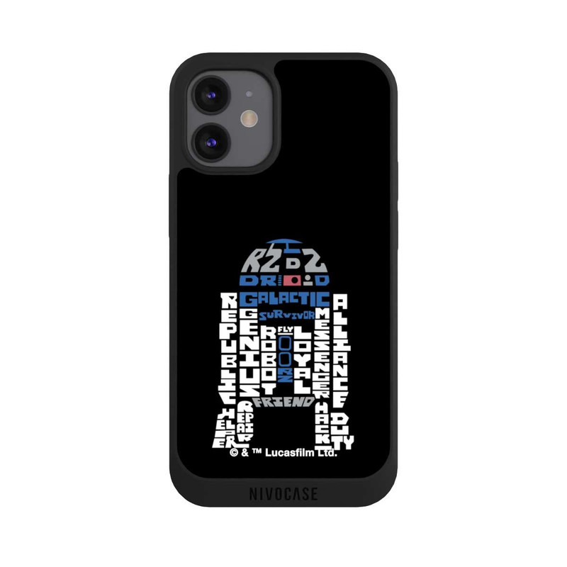 iPhone 12 mini NIVOpure R2-D2 Typo Grafisch