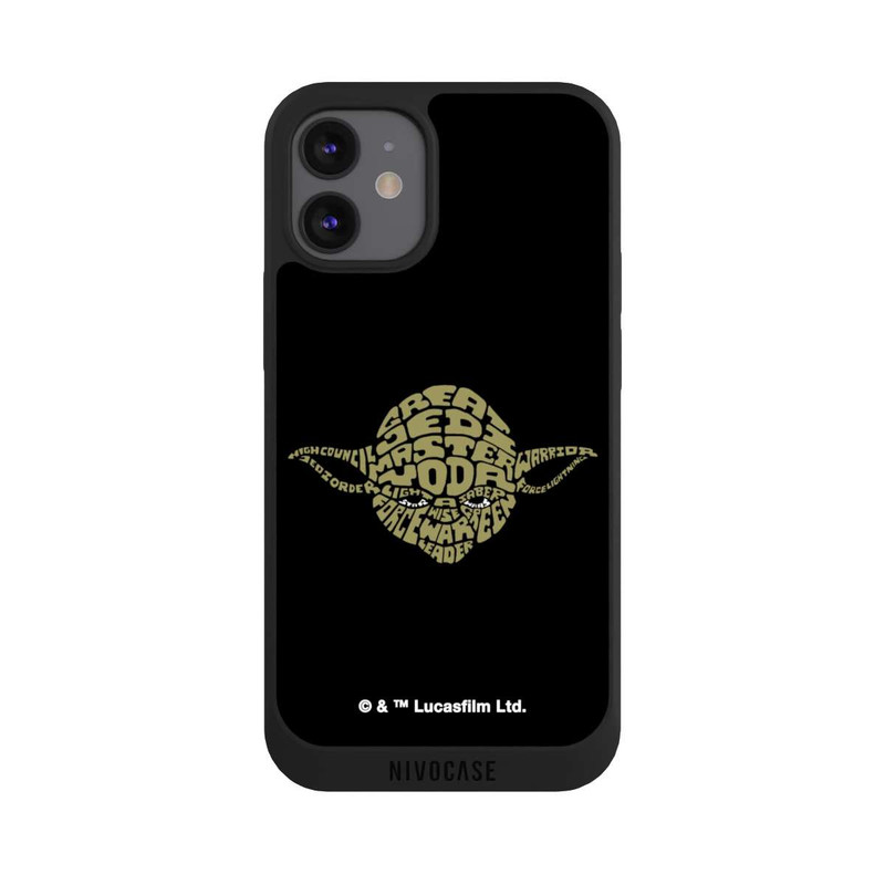 iPhone 12 mini NIVOpure Yoda Typo Graphique