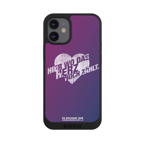 Apple iPhone 12 mini NIVOpure VfL Bochum Hier Herz