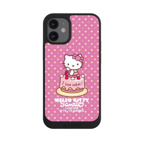 Apple iPhone 12 mini NIVOpure Hello Kitty - I Love Cakes