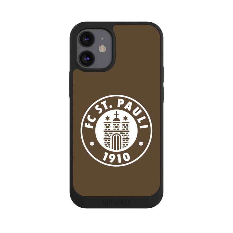 iPhone 12 mini NIVOpure FC St.Pauli Logo Braun
