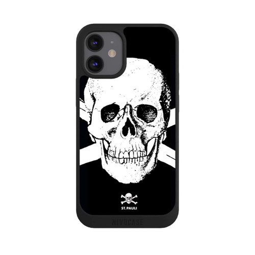 Apple iPhone 12 mini NIVOpure FC St.Pauli CloseupSkull