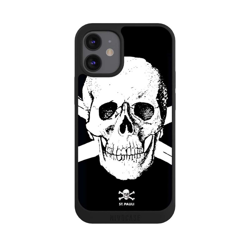 iPhone 12 mini NIVOpure FC St.Pauli CloseupSkull
