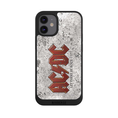 Apple iPhone 12 mini NIVOpure ACDC Let There Be Rock Grau