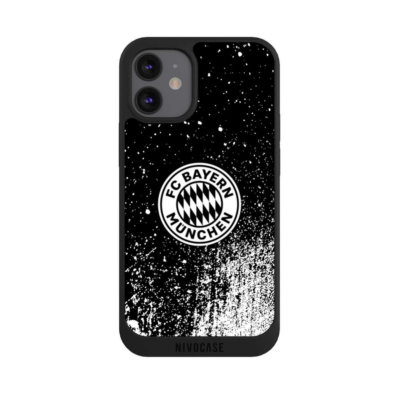 iPhone 12 mini NIVOpure Splatter Schwarz - FCB