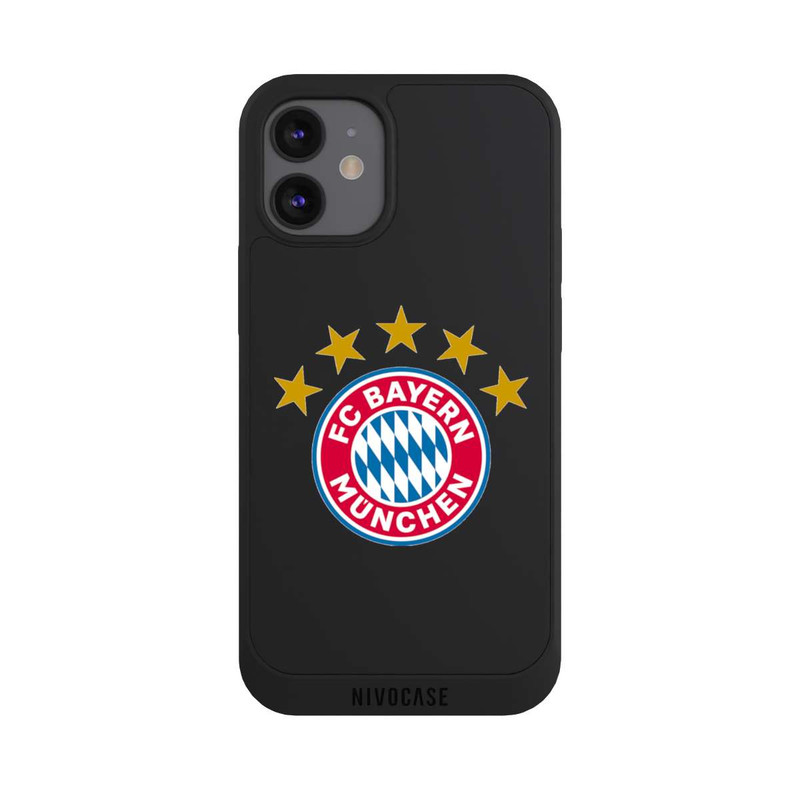 iPhone 12 mini NIVOpure Logo FCB avec Étoiles - sans Fond