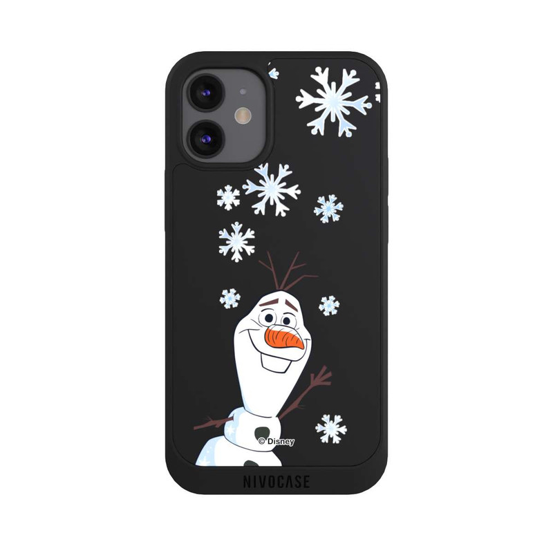 iPhone 12 mini NIVOpure Disney Eiskönigin Olaf waving closeup