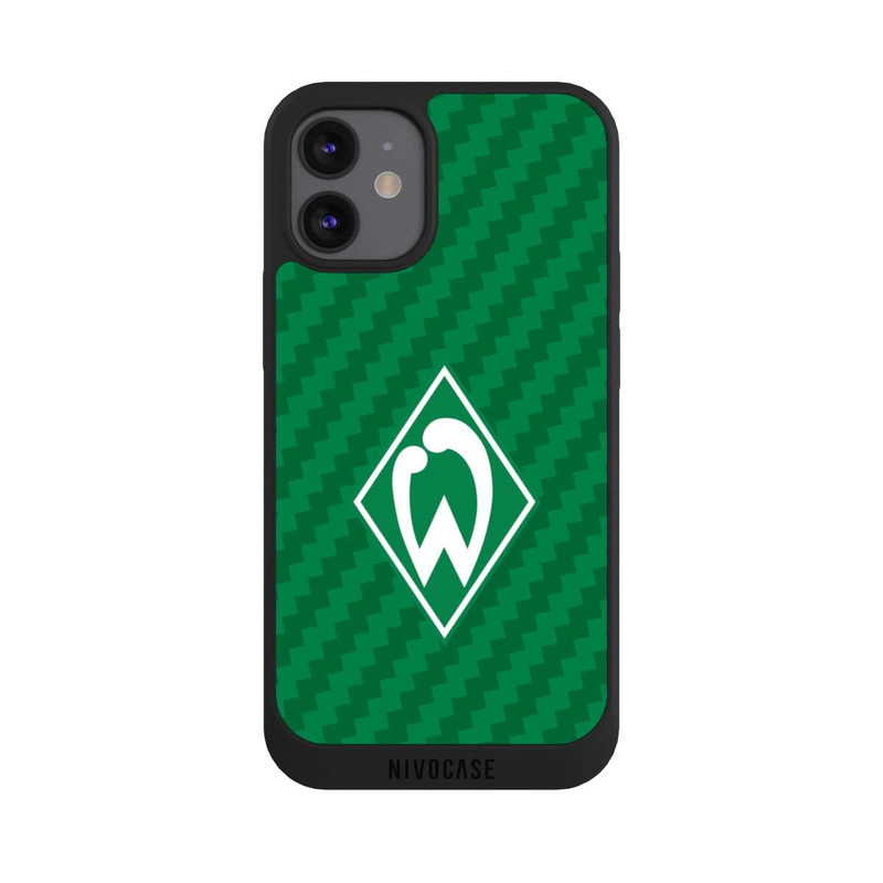 iPhone 12 mini NIVOpure Carbonlook - Werder Bremen